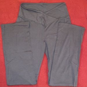 SO the favorite flare crossover pants